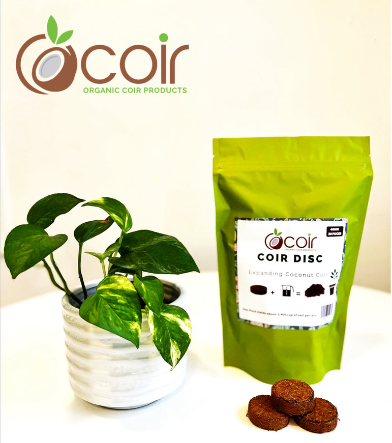 Coconut Coir Disc-40MM (30 Pucks)